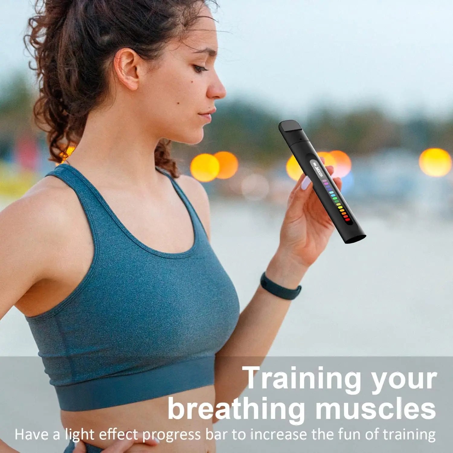 Smart Breathing Trainer Exercise Device